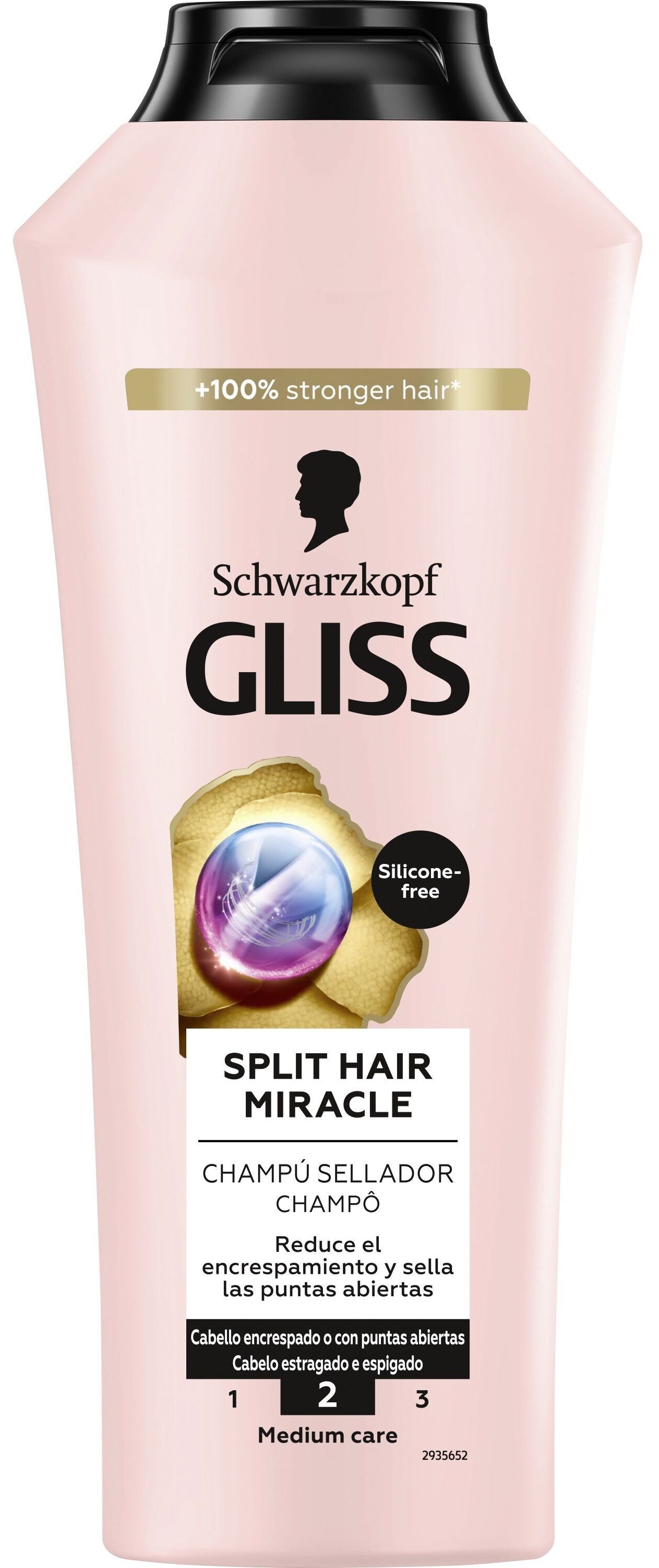 Gliss Kur Split Hair Miracle Thickening Shampoo, 400 mL
