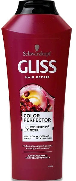 Gliss Kur Color Perfector Repair Shampoo, 400 mL
