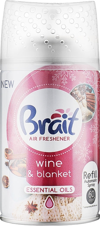 Brait Wine & Blanket Air Freshener Refill, 250 mL