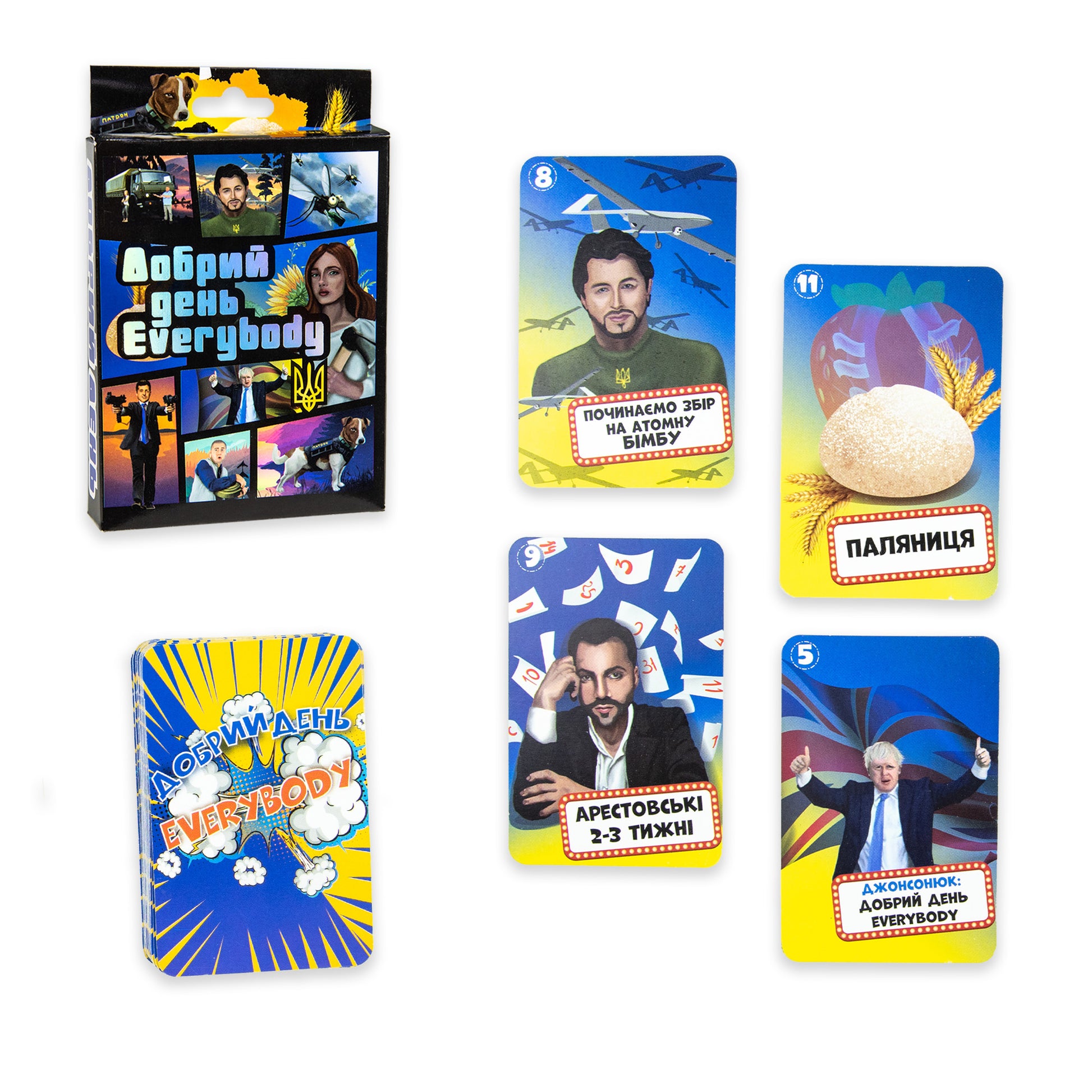 Strateg 30272 Hello Everybody Card Game - Image 2