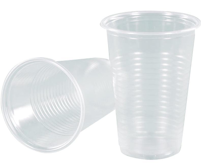 Disposable Plastic Cups, 180 mL, 10 pcs