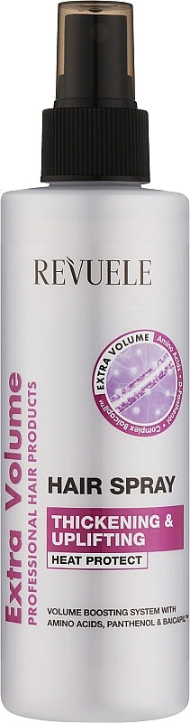 Revuele Extra Volume Thickening & Lifting Hair Spray, 200 mL