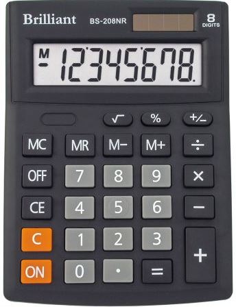 Brilliant BS-208 NR Calculator