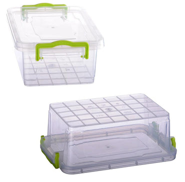Al-Plastik Elit No. 3 Flat Food Storage Container, 3 L - Image 2