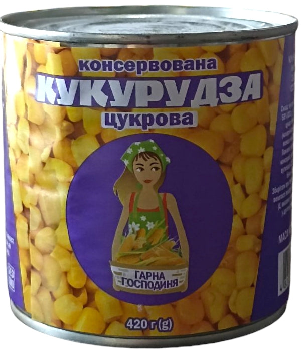 Garna Hospodynia Sweet Corn, 420 g