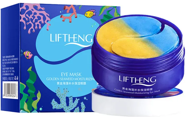 Liftheng Golden Seaweed Moisturizing Hydrogel Eye Patches, 60 pcs