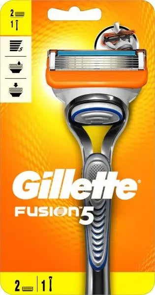 Gillette Fusion 5 Razor with 2 Cartridges