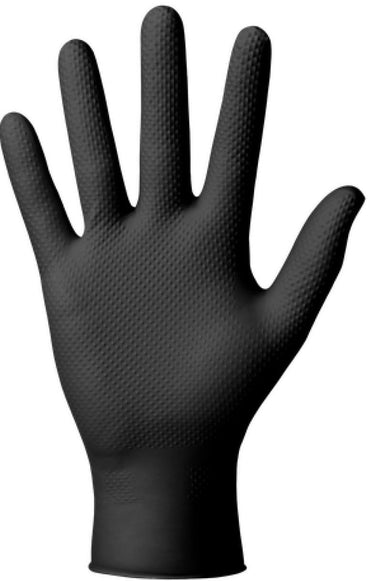 Mercator Gogrip Nitrile Gloves with Textured Surface, L, 50 pcs - Image 2