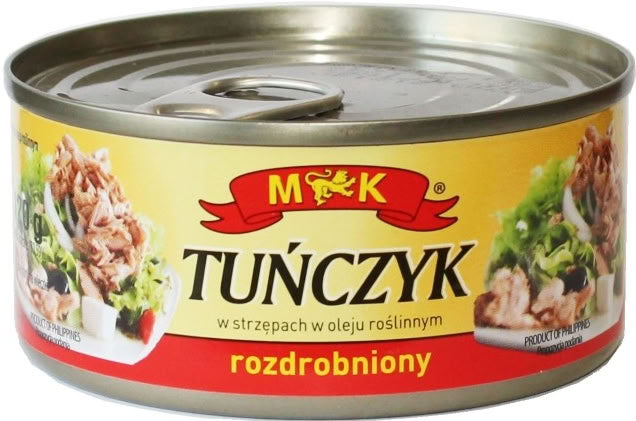 MK Tunczyk Shredded Tuna in Oil, 170 g