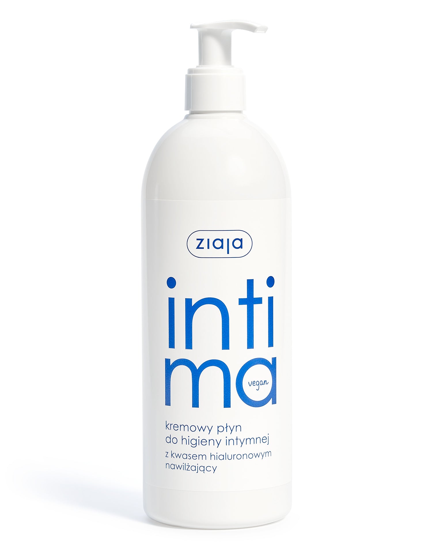 Ziaja Hyaluronic Acid Intimate Wash Cream Gel with Pump, 500 mL