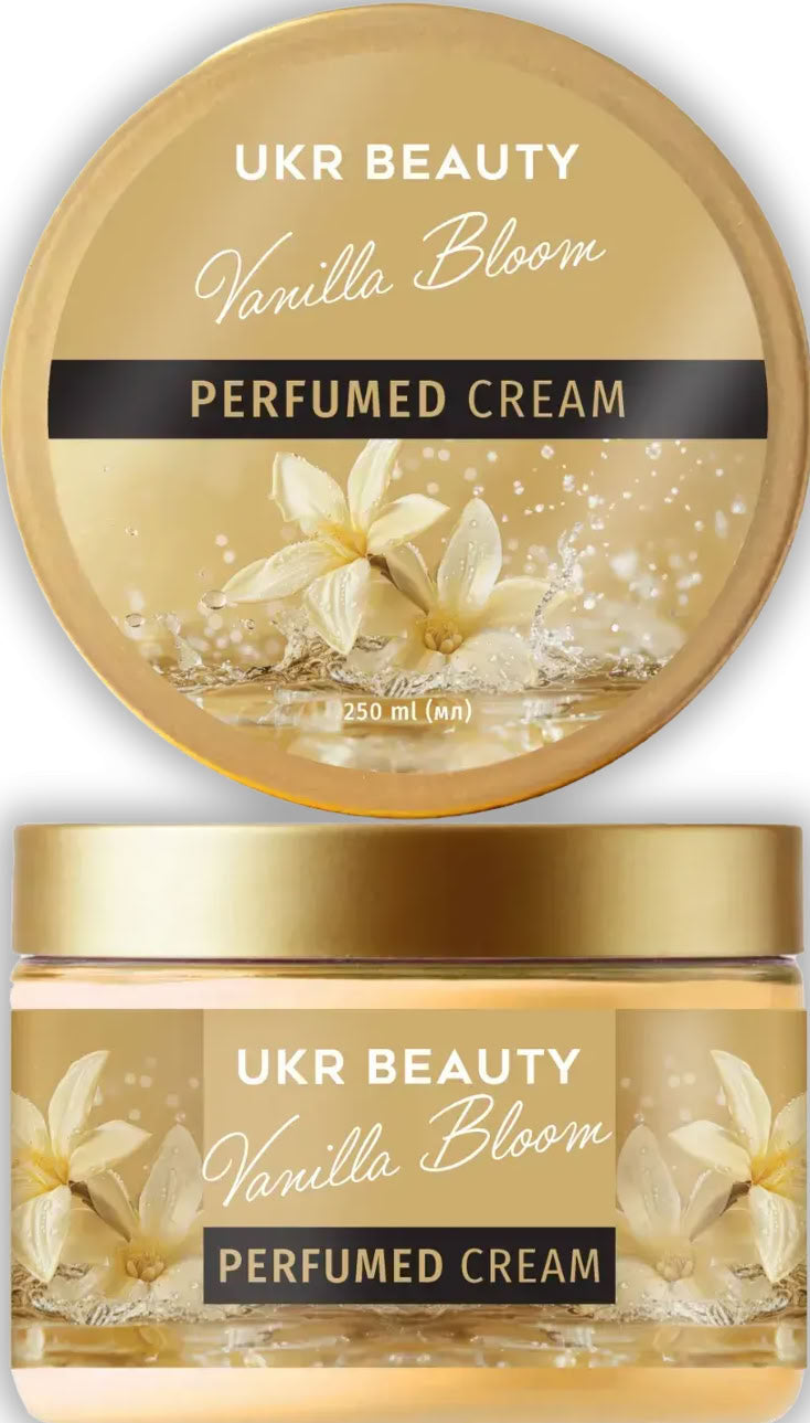 UKR Beauty Vanilla Bloom Perfumed Body Cream, 250 mL
