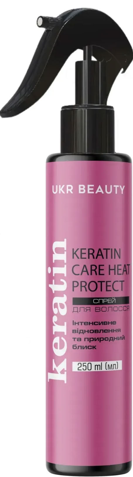 UKR Beauty Keratin Care Heat Protect Hair Spray, 250 mL