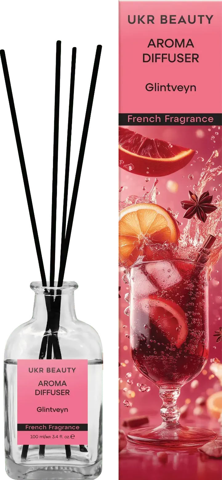 UKR Beauty Mulled Wine Home Reed Diffuser, 100 mL