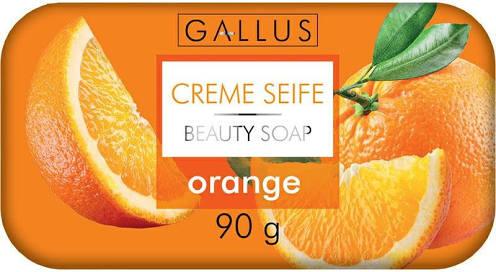 Gallus Creme Seife Orange Bar Soap, 90 g