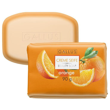 Gallus Creme Seife Orange Bar Soap, 90 g - Image 2