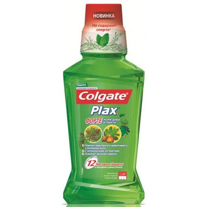 Colgate Plax Oak Bark & Fir Mouthwash, 250 mL