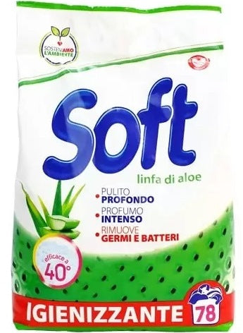 Soft Aloe Sap Laundry Detergent Powder, 78 Loads, 3.9 kg