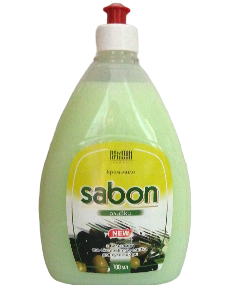 Armoni Sabon Olive Liquid Cream Soap Push-Pull Refill, 700 mL