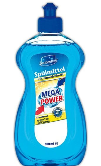 Saubermax Mega Power Dishwashing Liquid, 500 mL - Image 2