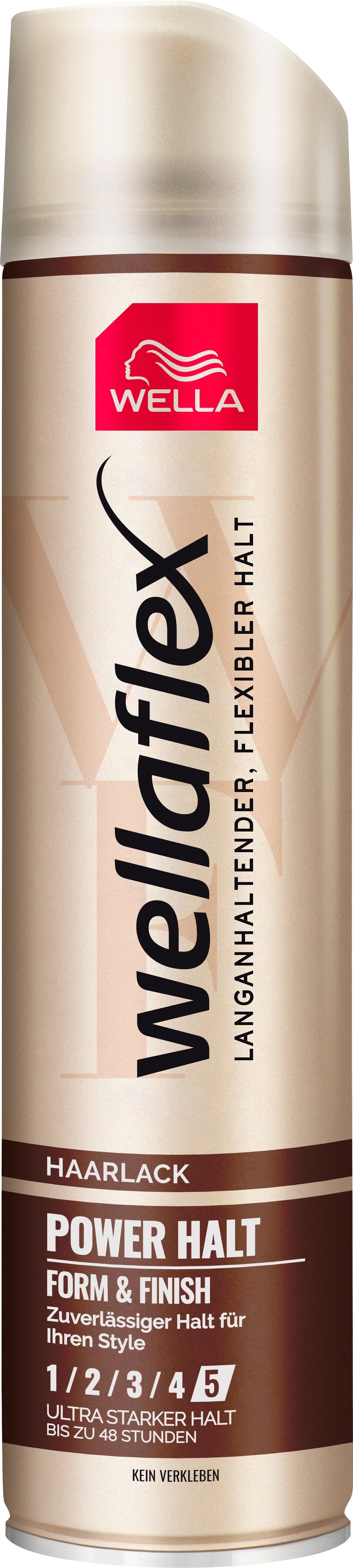 Wellaflex Power Hold Form & Finish 5 Hair Spray, 250 mL