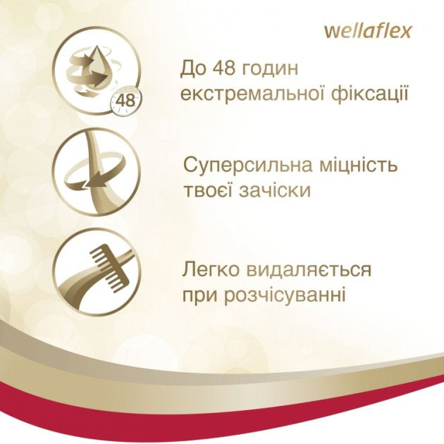 Wellaflex Power Hold Anti-Aging Super Strong Hold Hair Spray, 250 mL - Image 3