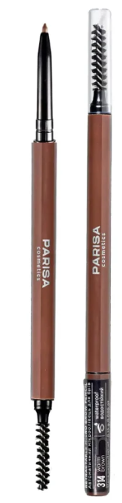 Parisa Cosmetics 314 Warm Brown Eyebrow Pencil - Image 2