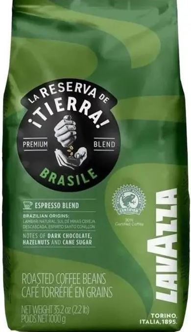 Lavazza Tierra Brasile Coffee Beans, 1 kg