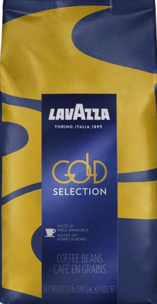 Lavazza Gold Selection Whole Bean Coffee, 1 kg