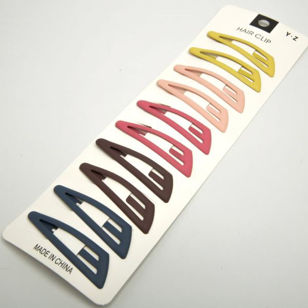 6-3436 Colored Rubber Kids' Snap Hair Clip, 6 x 1.6 cm (Price per 1 pc)