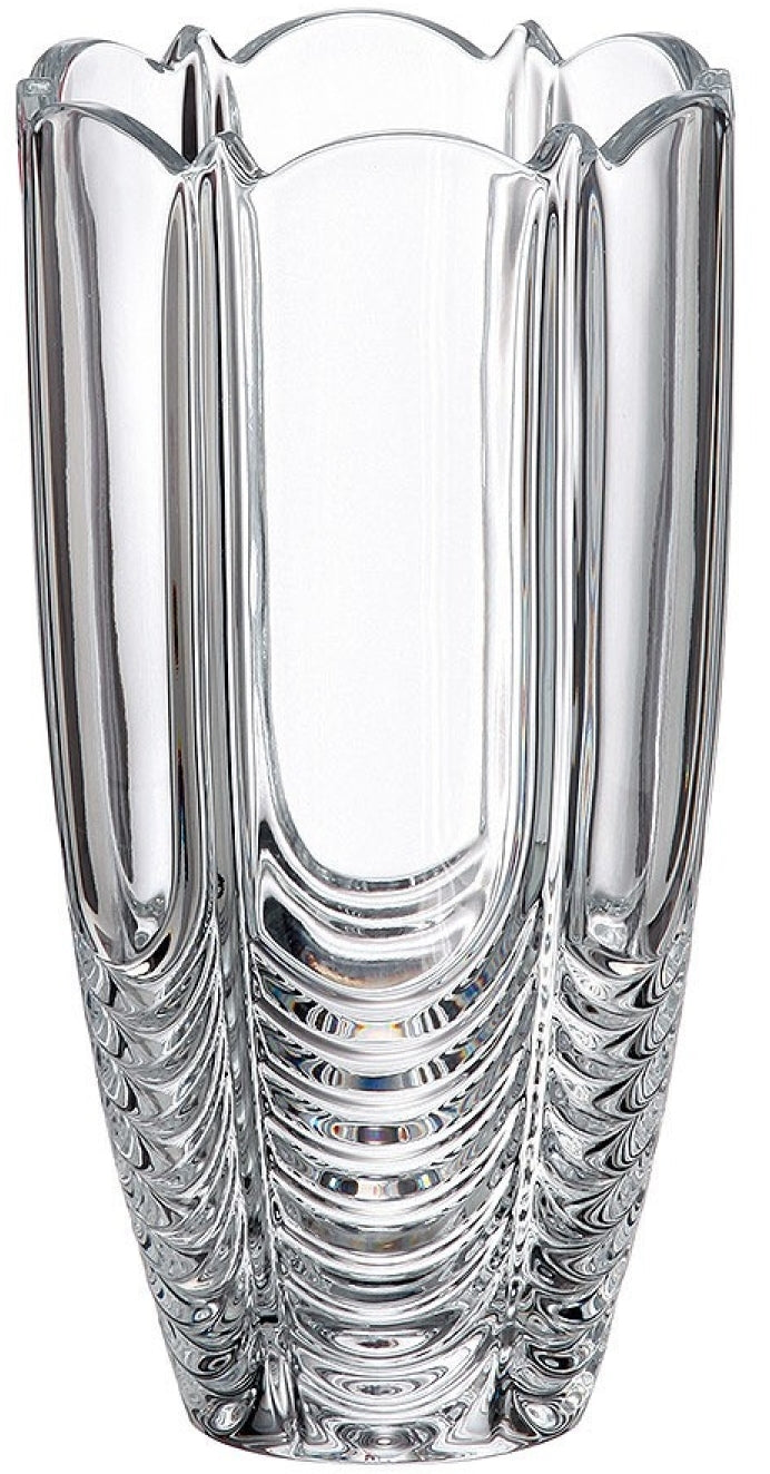 Bohemia Orion Glass Flower Vase, 20 cm