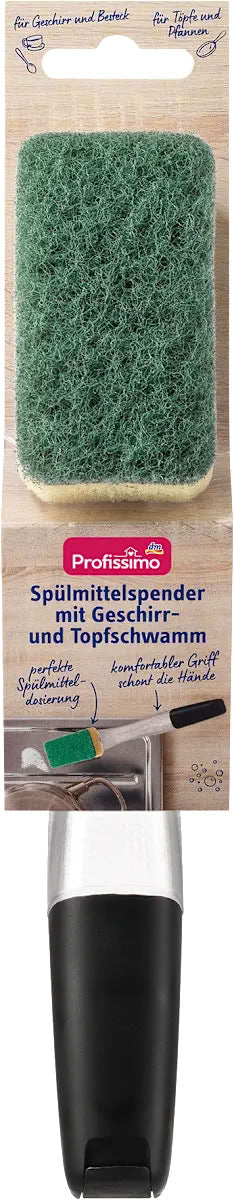 Profissimo Dish Soap Dispenser with Sponge