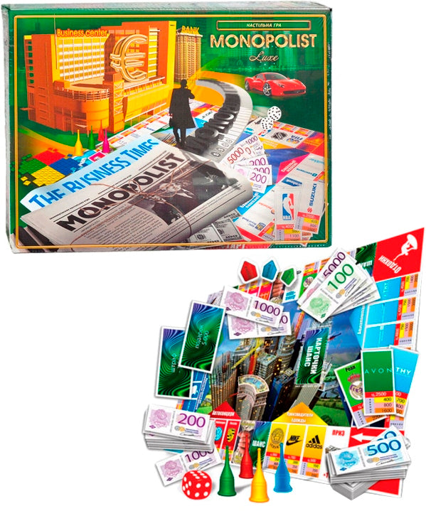 Danko Toys G-MonP-01-01U Monopolist Luxe Board Game