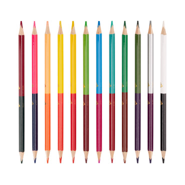Yes 290744 Minecraft Dual-Color Colored Pencils, 12 pcs, 24 Colors - Image 2