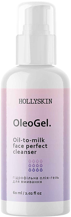 Hollyskin Hydrophilic Cleansing Oil Gel, 60 mL