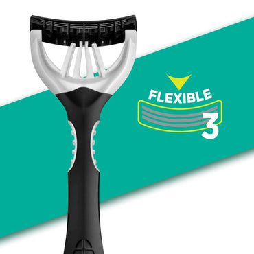 Wilkinson Sword Xtreme3 Black Edition Men's Disposable Razors, 3+1 pcs - Image 2