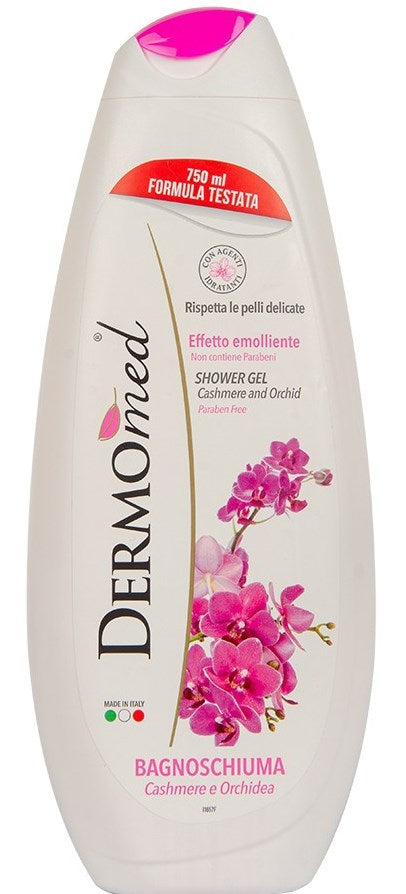 Dermomed Cashmere & Orchid Shower Gel, 750 mL