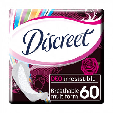 Discreet Deo Irresistible Multiform Panty Liners, 60 pcs - Image 2