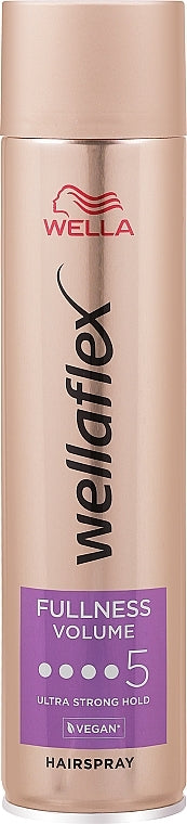 Wellaflex Fullness & Style Hold 5 Hair Spray, 250 mL
