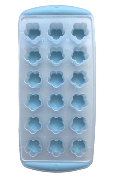 Douba Flowers Ice Cube Tray with Silicone Base - Image 2