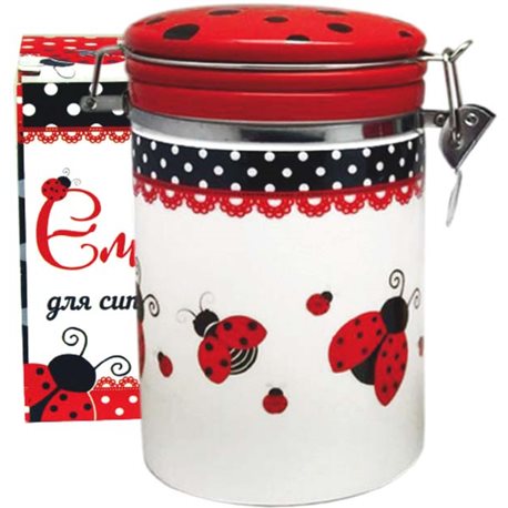 Ladybug 631-17 Ceramic Dry Food Container, 1.2 L