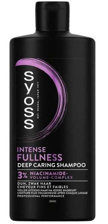 Syoss Intense Fullness Shampoo, 440 mL