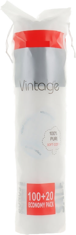 Vintage Cotton Pads, 100 + 20 pcs - Image 2