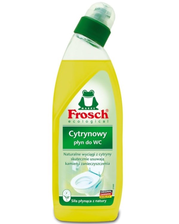 Frosch Lemon Toilet Cleaner, 750 mL