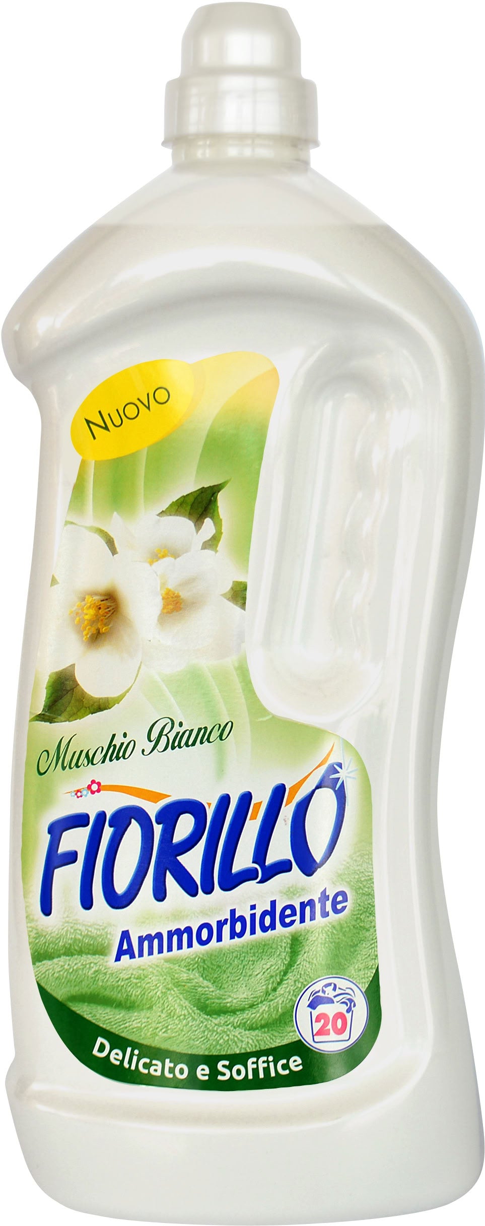 Fiorillo White Musk Fabric Softener, 20 Loads, 1.85 L