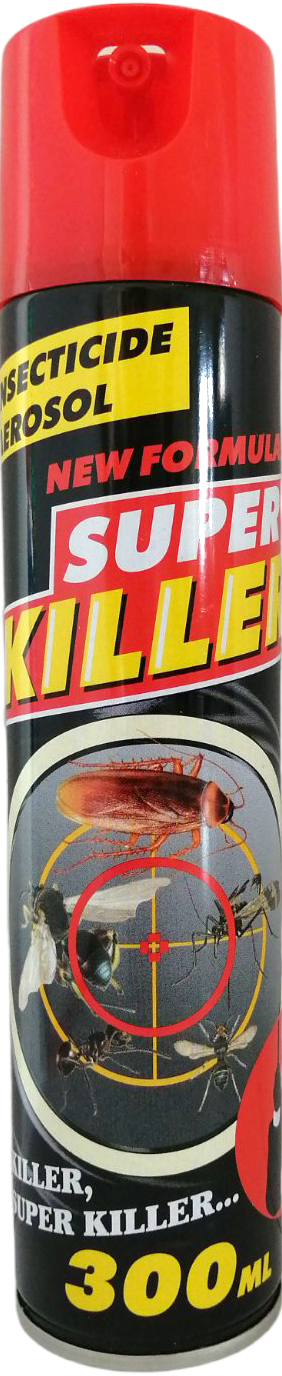 Super Killer All-Purpose Flying & Crawling Insect Killer, 300 mL