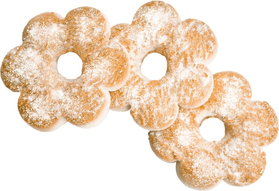 Delicia Homemade Butter Cookies with Powdered Sugar, 250 g - Image 2