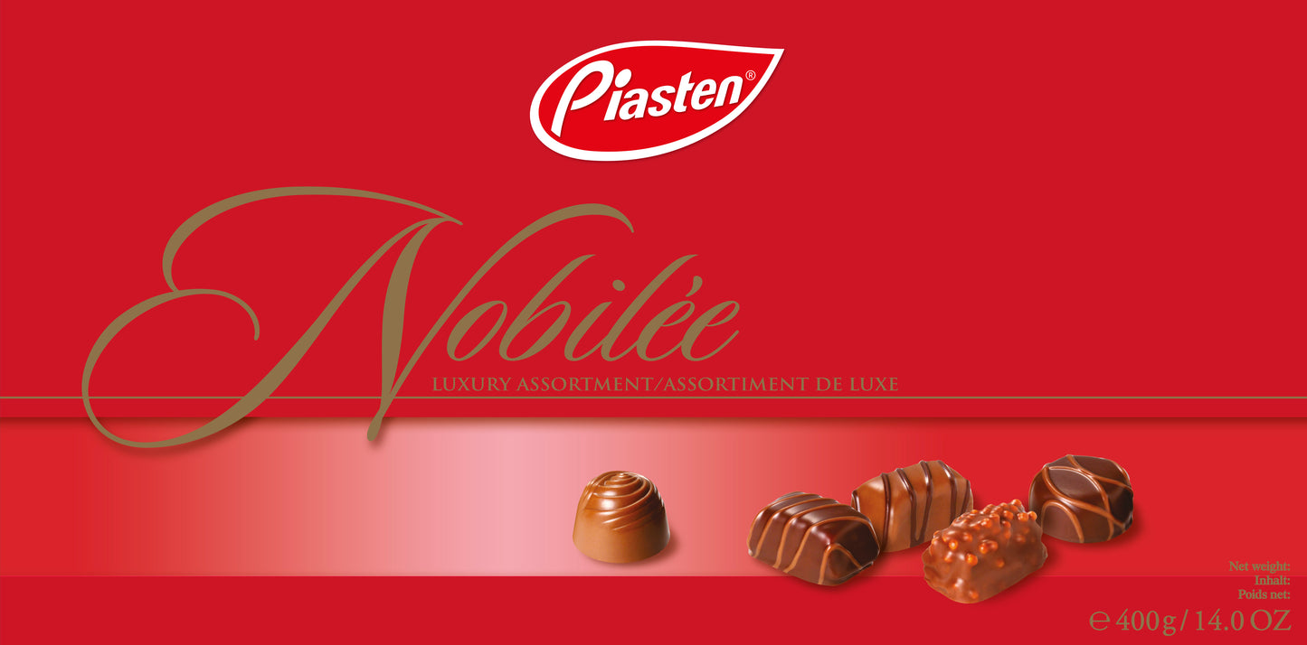 Piasten Nobilee Assorted Chocolate Candy, 400 g