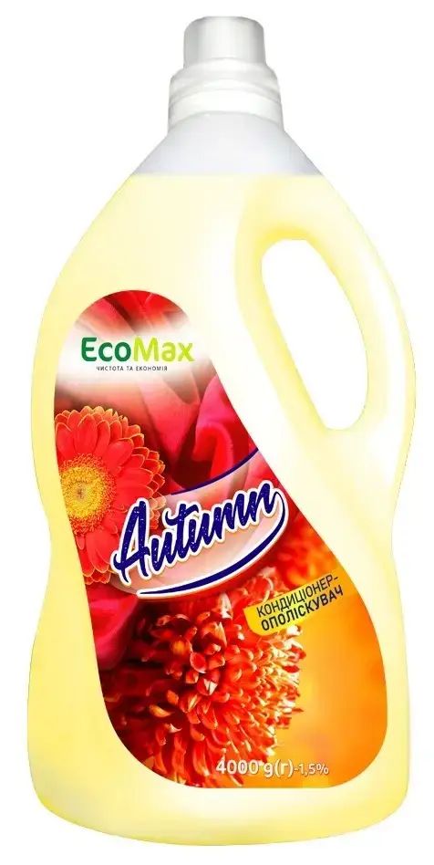 EcoMax Autumn Fabric Softener, 4 kg