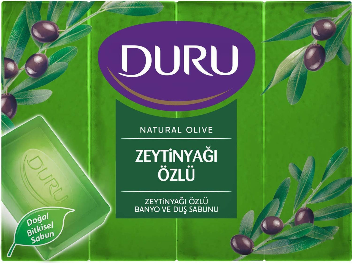 Duru Natural Olive Oil Bar Soap, 150 g