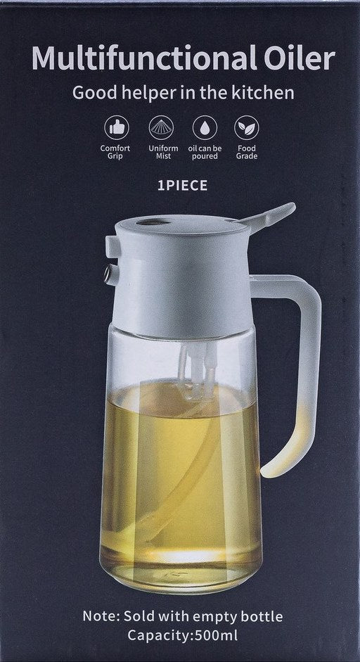 16-296 Oil & Vinegar Dispenser Bottle with Spray, 500 mL